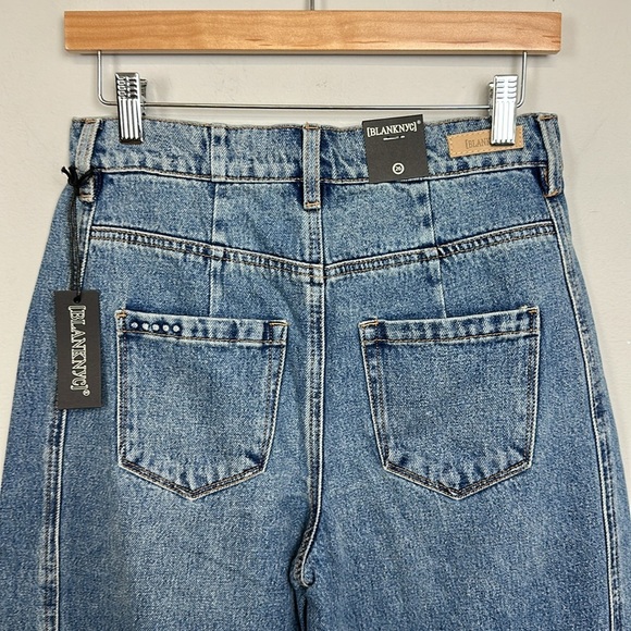 NWT BLANK NYC Denim Barrel Leg Jean in Back Up Dancer Sz 26 - Picture 12 of 14